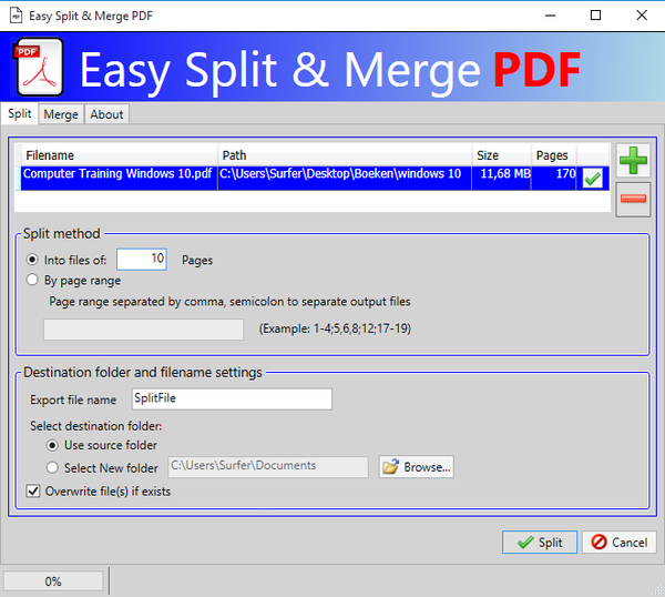 itextsharp concatenate