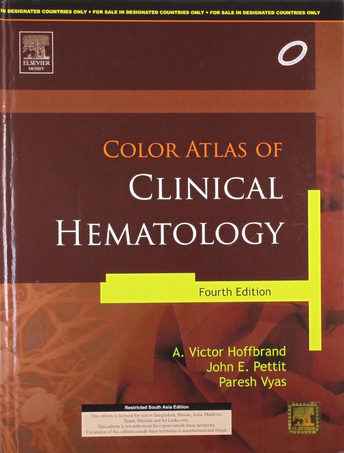 color atlas of clinical hematology hoffbrand