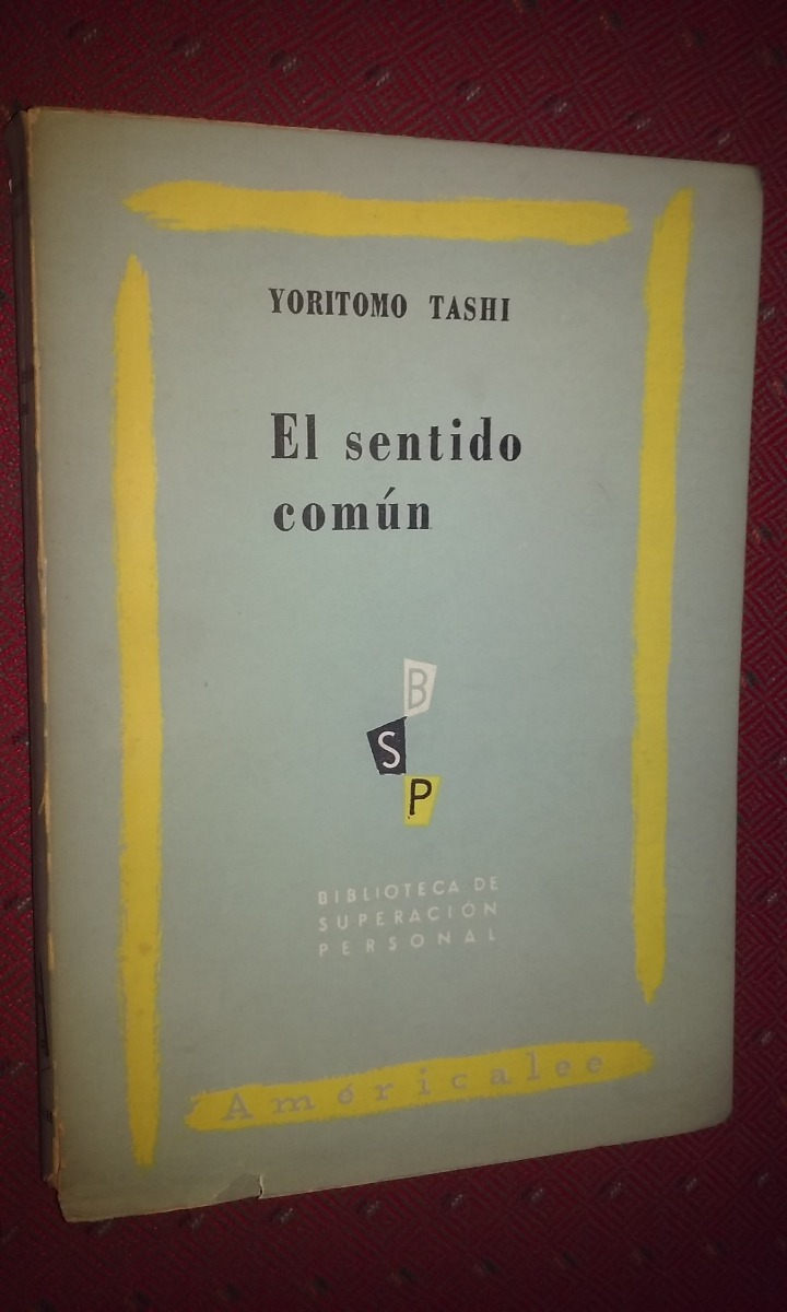 el sentido comun yorimoto tashi