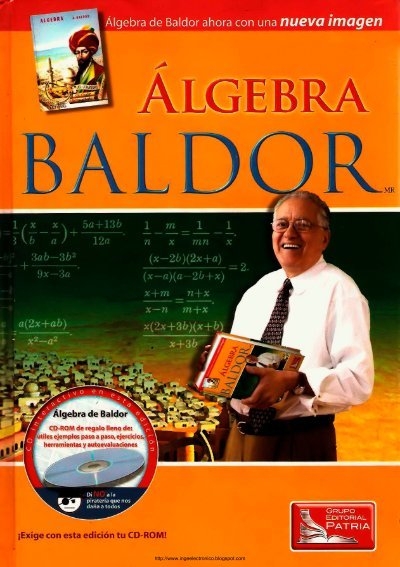 algebra dr aurelio baldor segunda edicion 2007