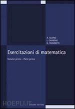 elementi di matematica 1 alvino trombetti