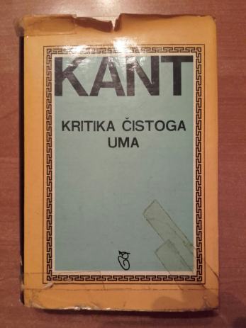 kant kritika cistog uma