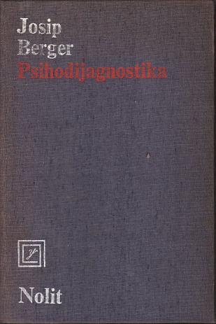 josip berger psihodijagnostika