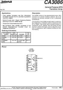ca3086 datasheet