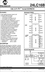 24lc16b datasheet