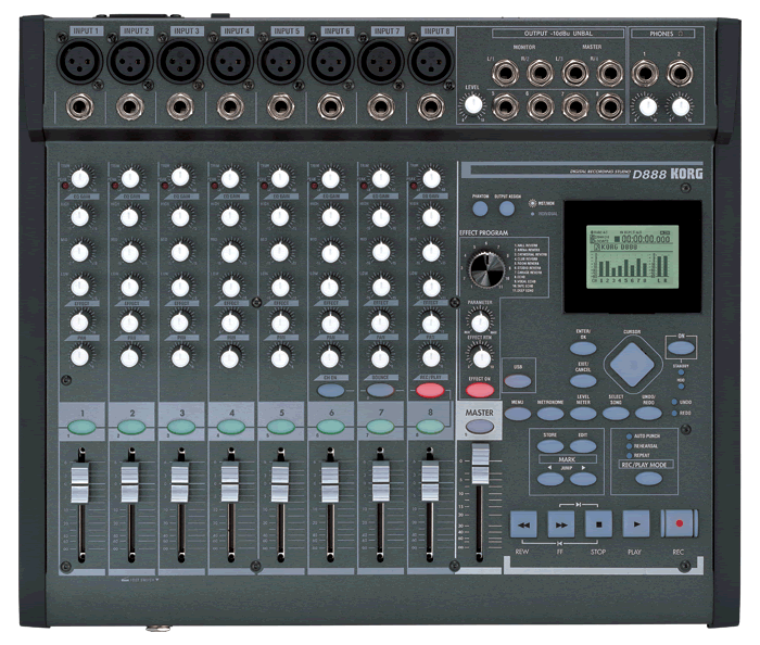 korg d888 manual