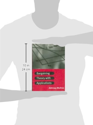 bargaining theory with applications muthoo