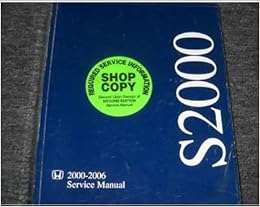 2006 s2000 owners manual