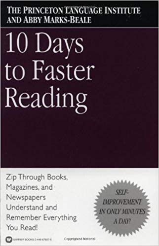 10 days to faster reading by abby marks-beale