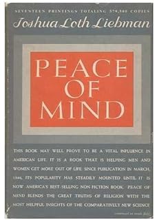 joshua liebman peace of mind