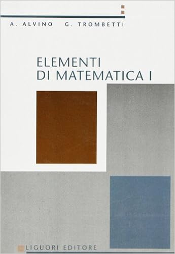 elementi di matematica 1 alvino trombetti