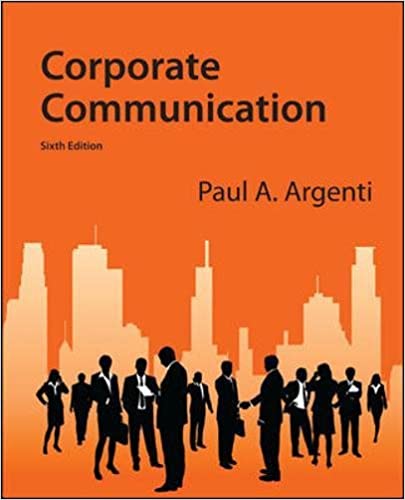 corporate communication paul argenti 6th edition