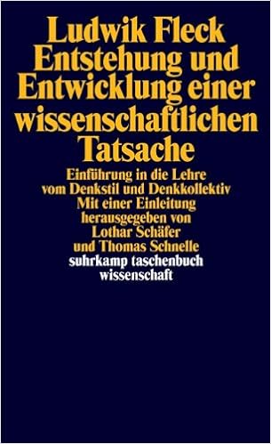 ludwik fleck entstehung und entwicklung einer wissenschaftlichen tatsache