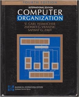 computer organisation and architecture by carl hamacher