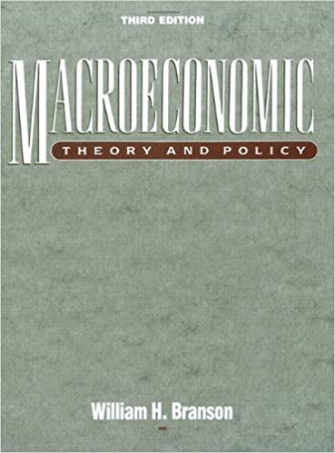 macroeconomic theory and policy 3rd edition william h branson