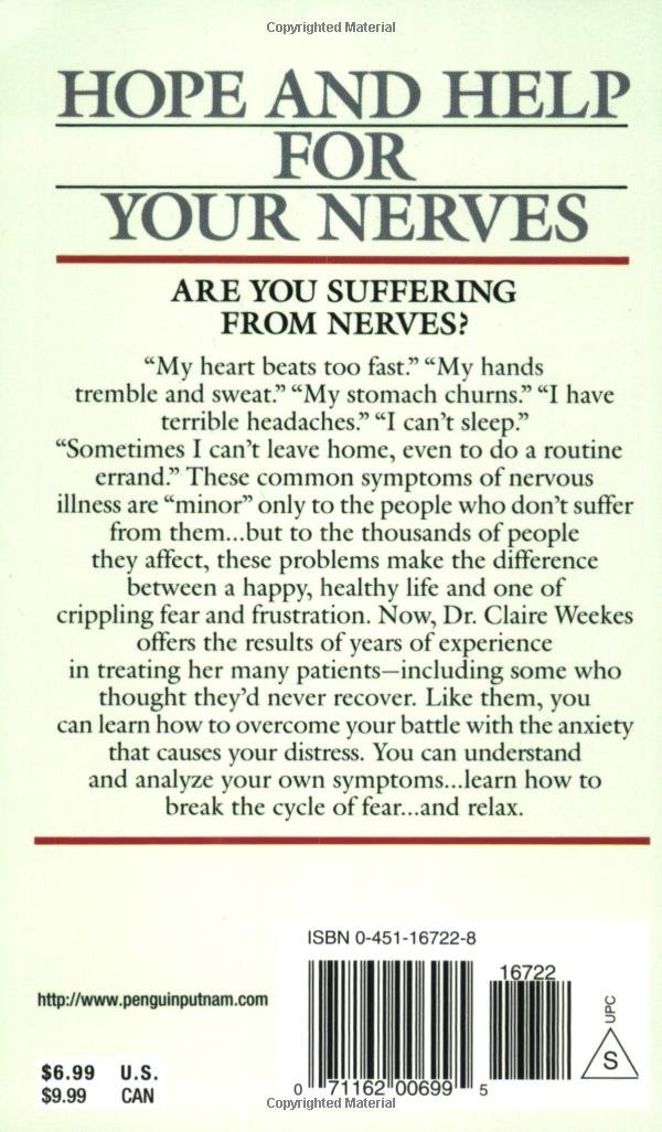 claire weekes hope and help for your nerves