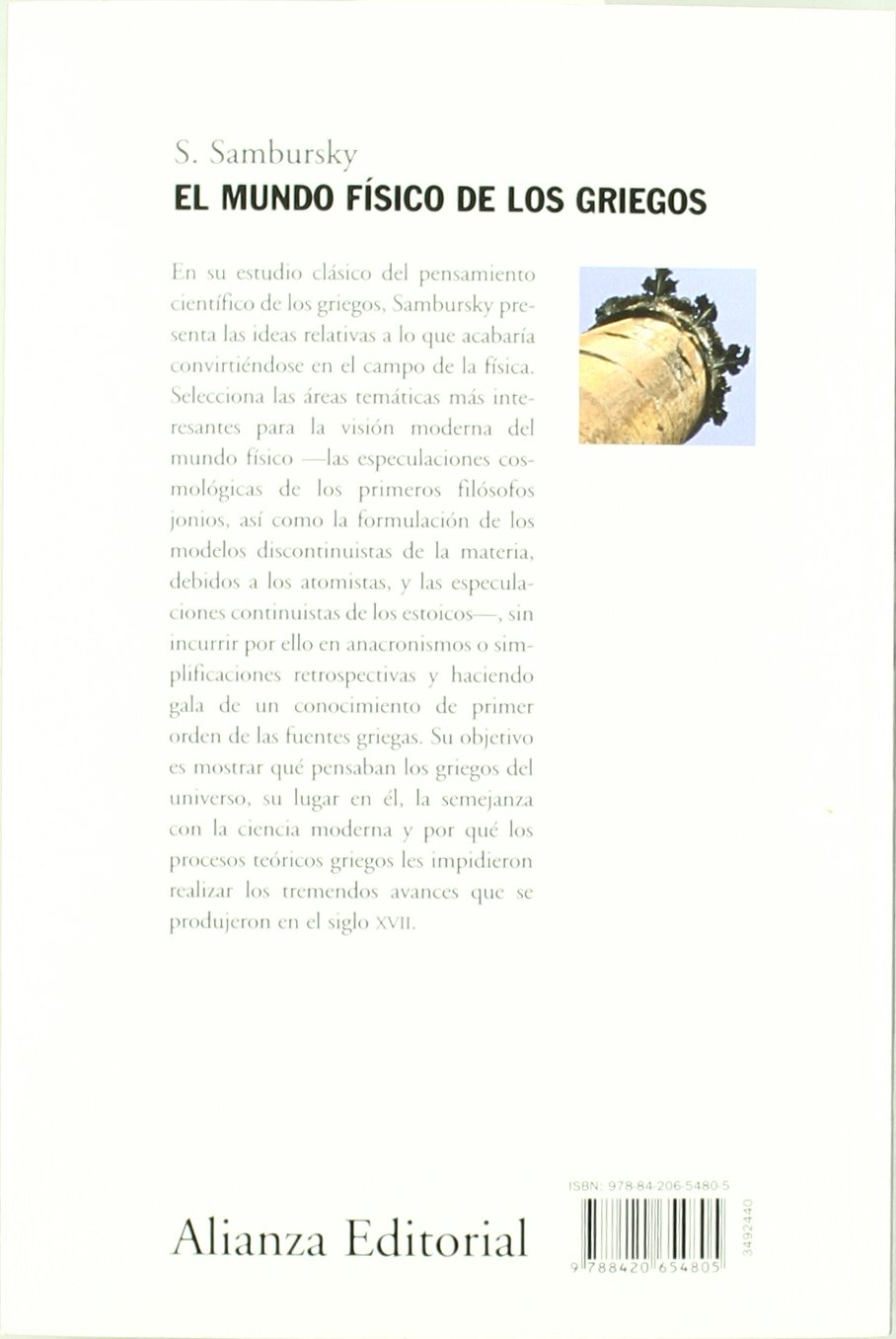 el mundo fisico de los griegos sambursky