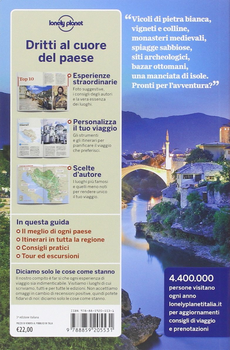 lonely planet balcani occidentali