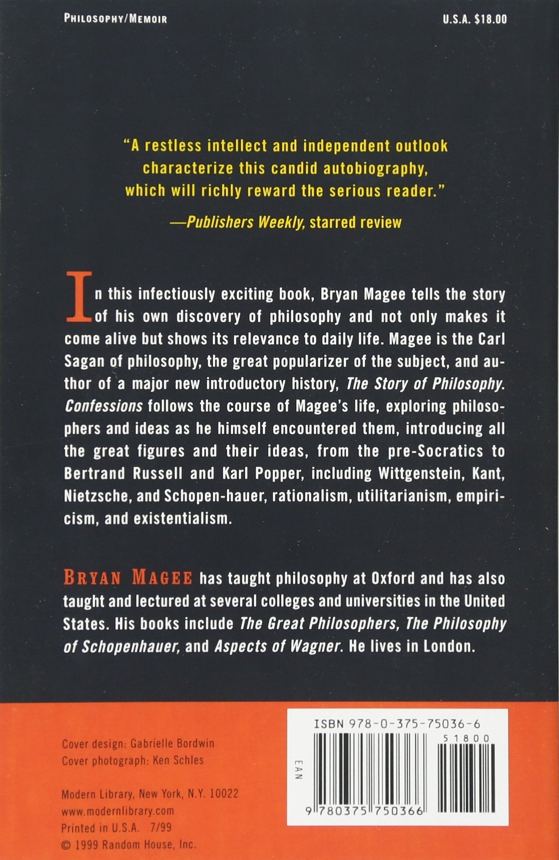 bryan magee confessions of a philosopher