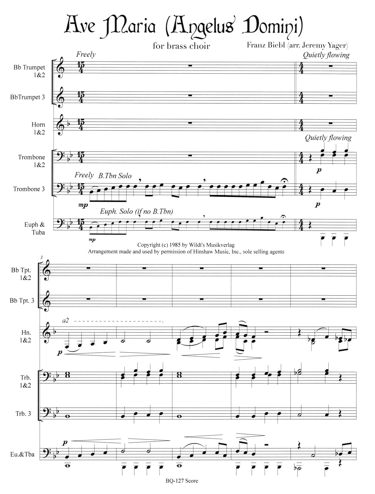 franz biebl ave maria