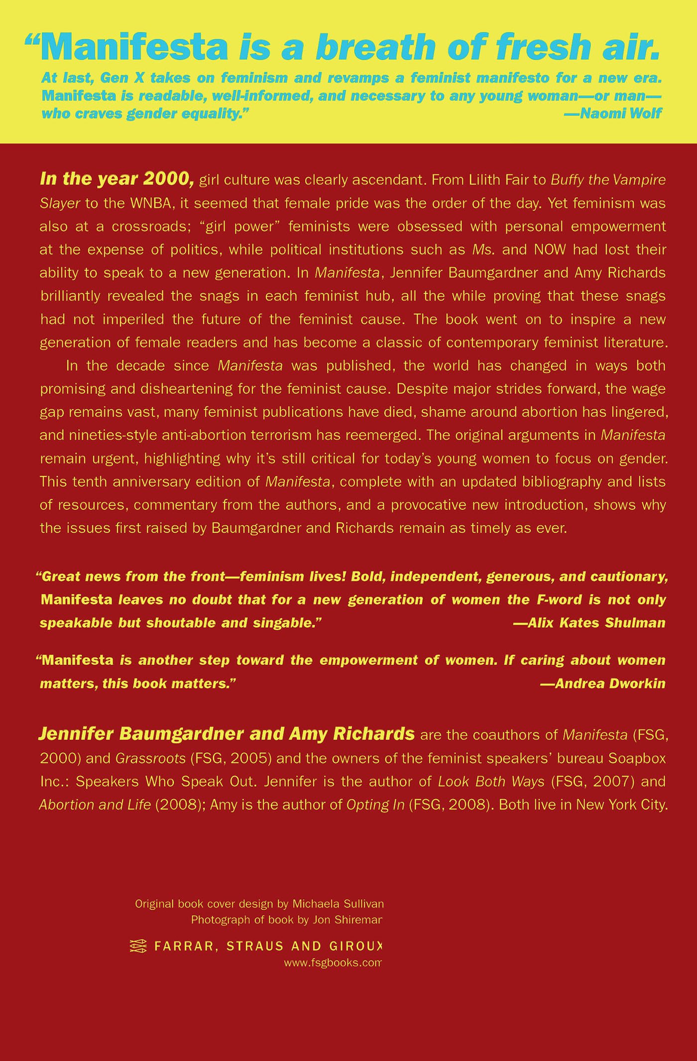 manifesta jennifer baumgardner