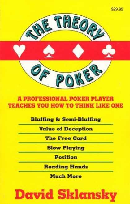 la teoria del poker david sklansky