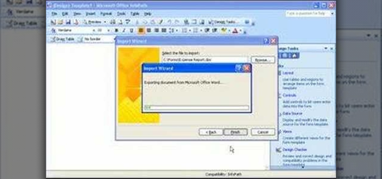 convert infopath form to fillable