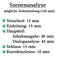 dramenanalyse aufbau