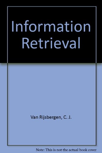 information retrieval by c.j.van rijsbergen