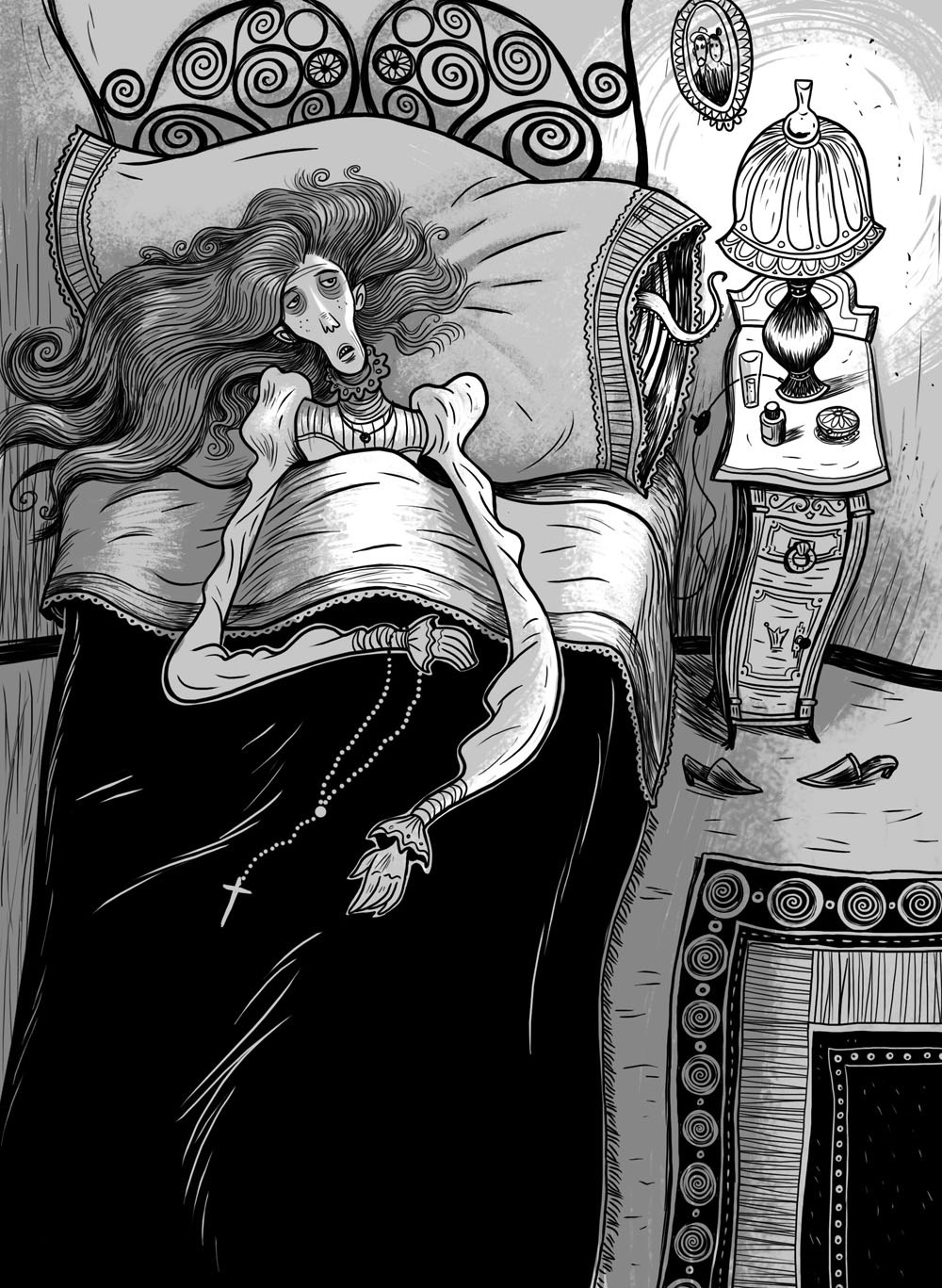 el almohadon de plumas horacio quiroga