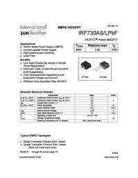 irf730a datasheet