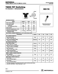 bs170 datasheet