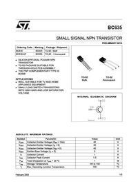 bc635 datasheet