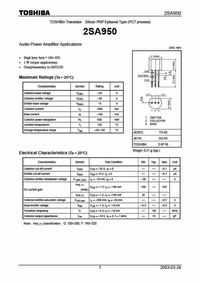 a950 datasheet