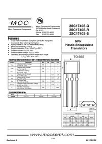 2sc1740 datasheet