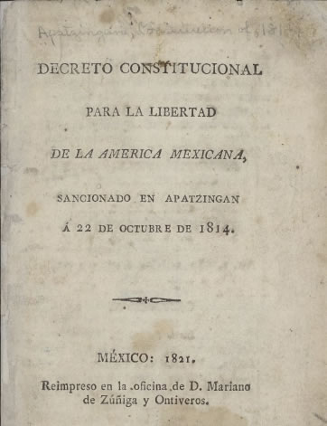 constitucion de apatzingan