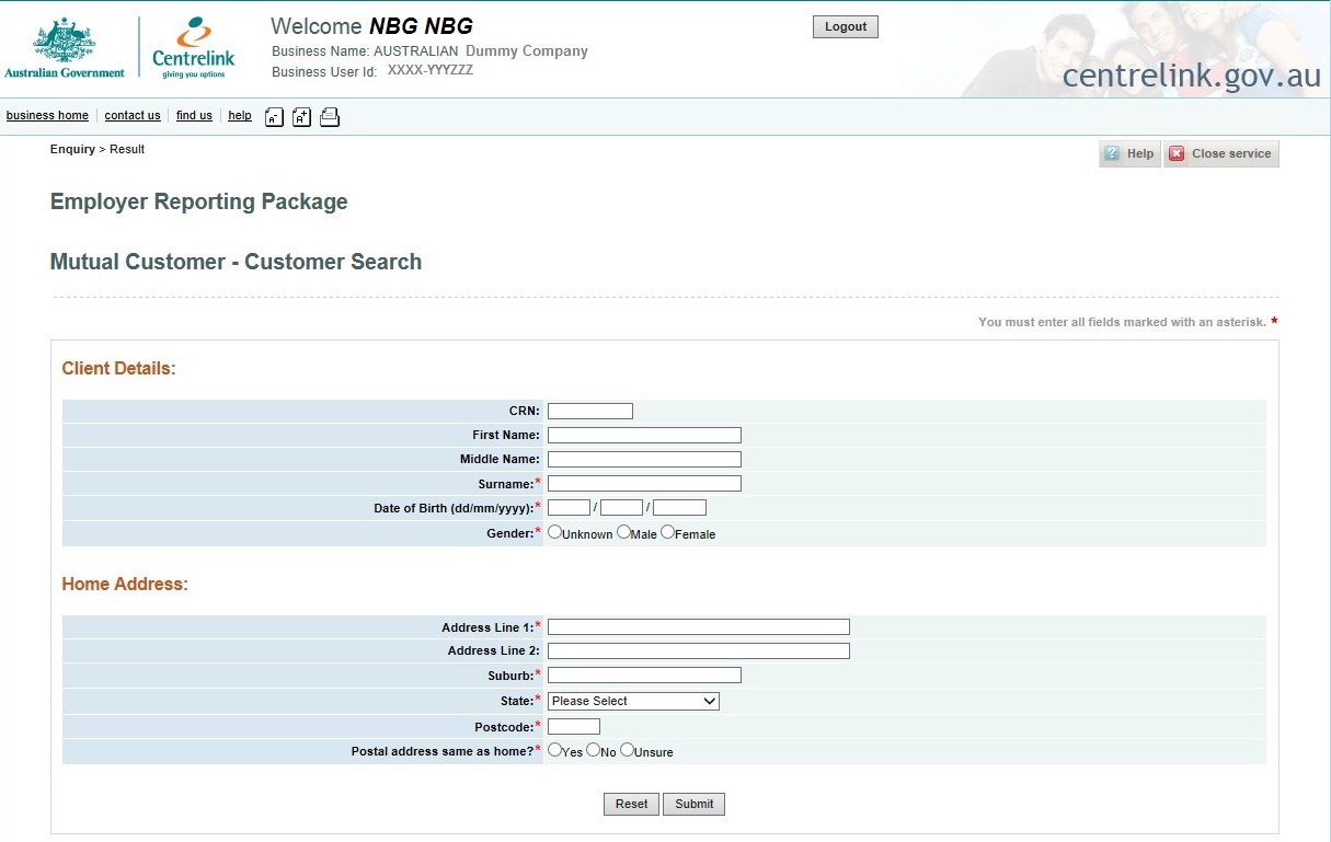 centrelink separation certificate