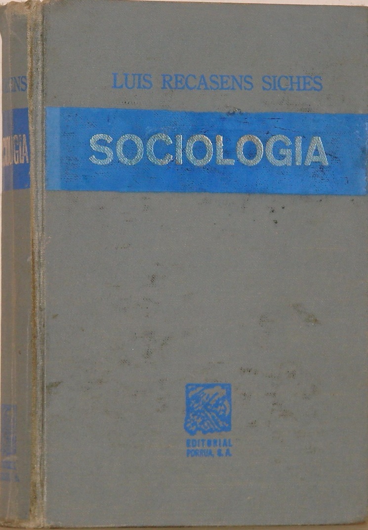 libro de sociologia de recasens siches