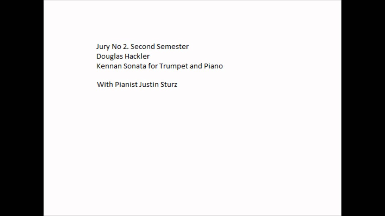 kennan sonata trumpet