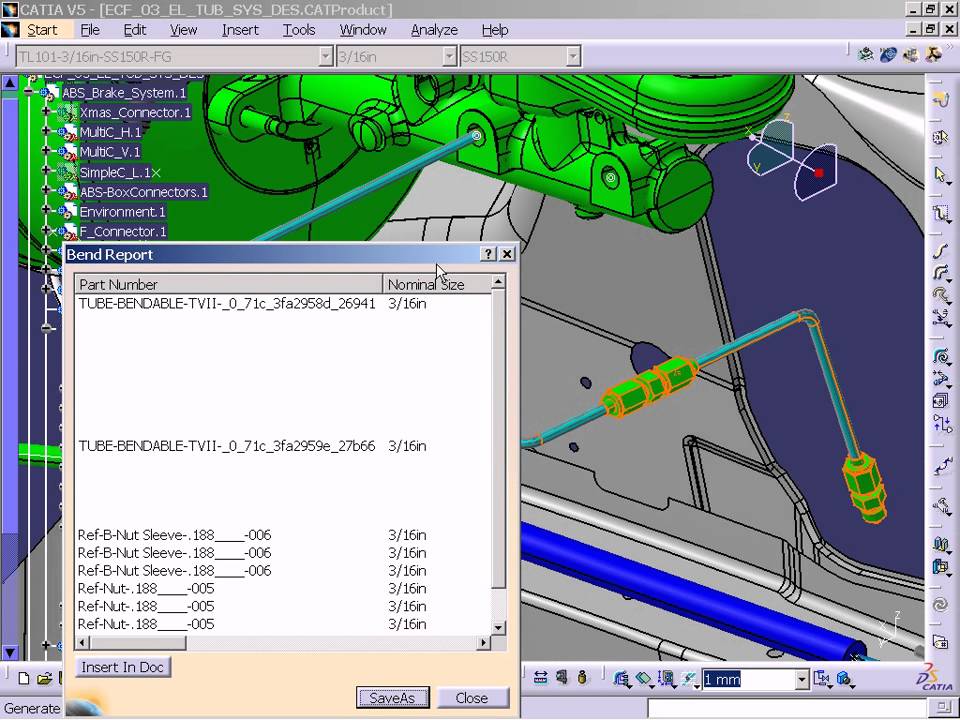 catia v5 tubing design tutorial