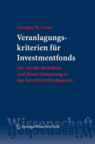 investmentfondsgesetz sterreich