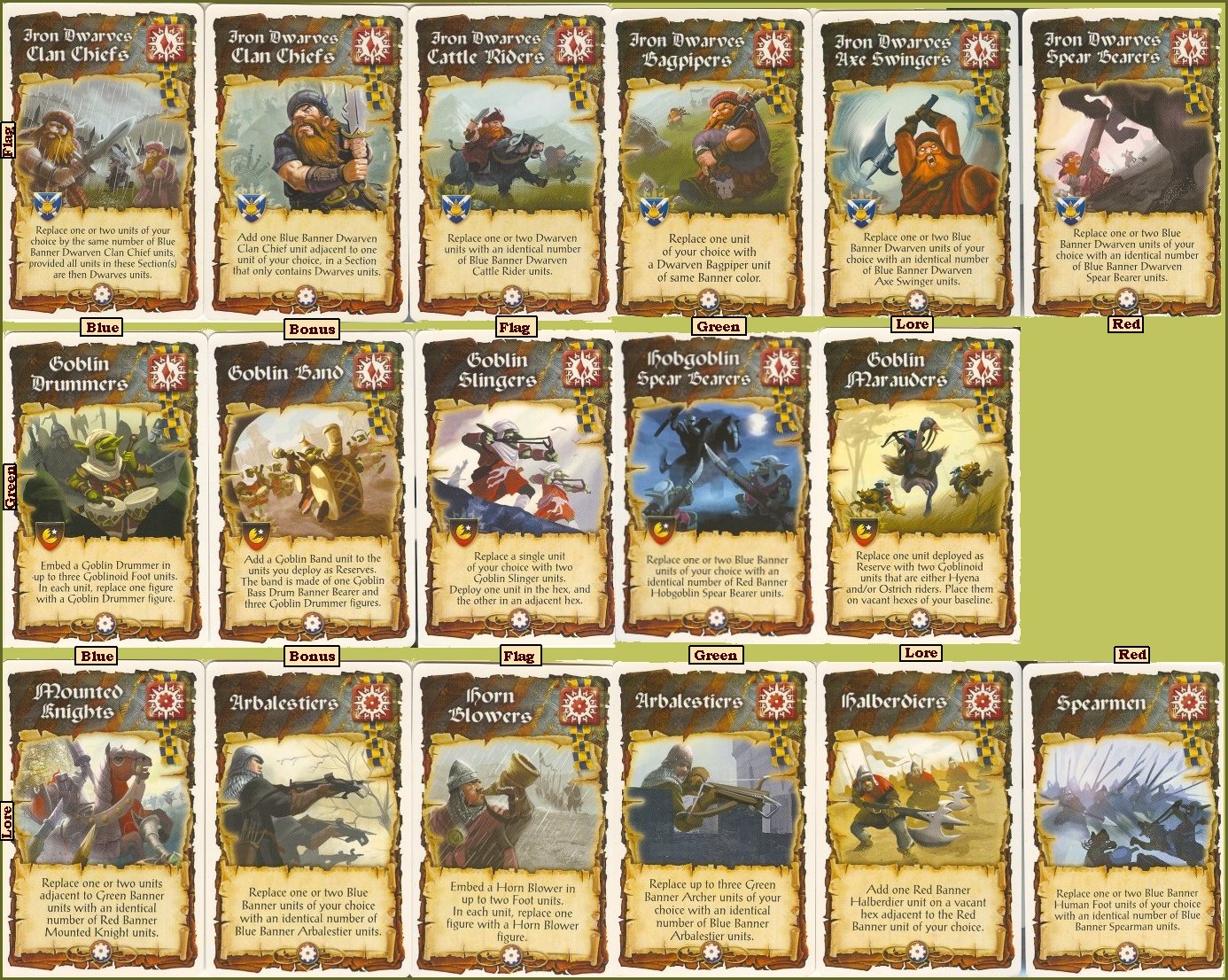 battlelore cards