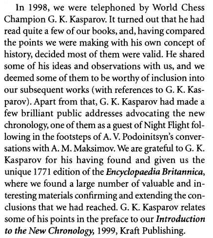 fomenko new chronology