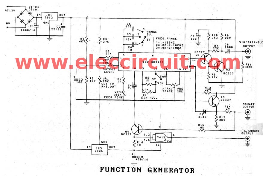 function generator ic xr2206