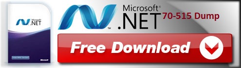 70-515 latest dumps 2013