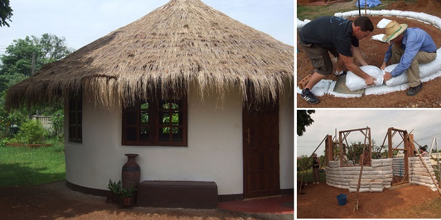 how to build an earthbag roundhouse