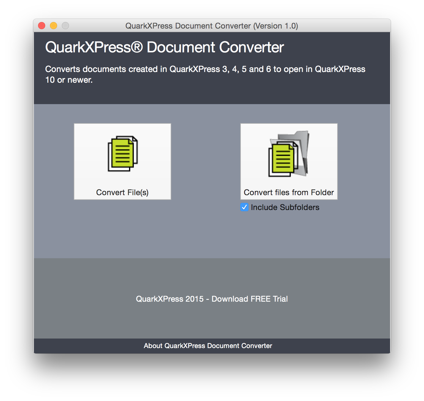 como convertir un quarkxpress en