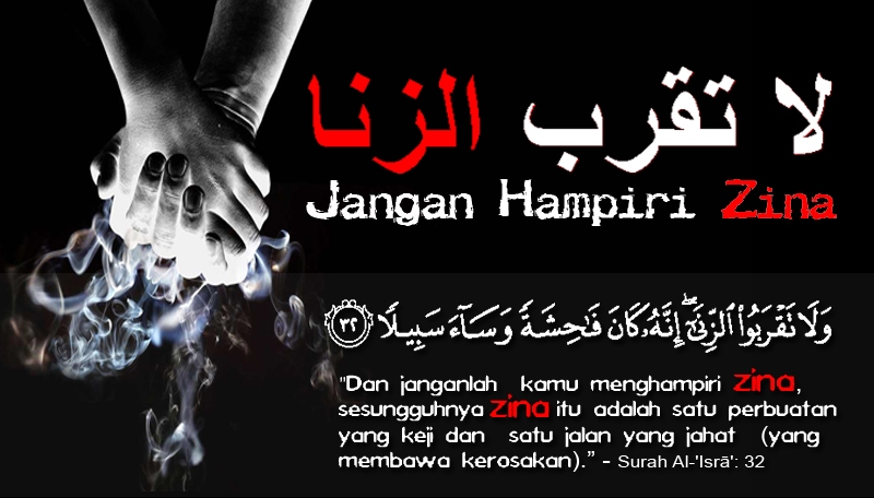 jangan dekati zina