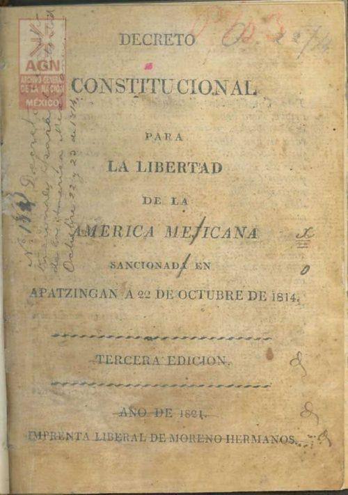 constitucion de apatzingan