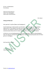 elternzeitantrag vater